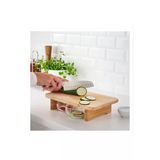 Ucr Home Ayaklı Bambu Doğrama Kesim Tahtası & Sunum Standı 32Cmx22cm