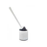 UCR HOME Silikon Uçlu Tuvalet Fırçası Seti Tuvalet WC Banyo ve Klozet Temizleme Fırçası