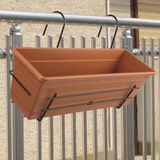 Üçsan 40 cm Sardunya Ferforjeli Balkon Saksısı