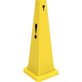 Üçtem Plastik Uzun Duba 90CM. Levhasız - Sarı
