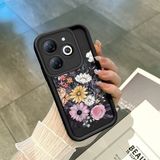 Ucuc Infinix Smart 8/8 Pro Uyumlu Siyah Silikon Şık Baskı Kılıf Darbeye Dayanıklı Kamera Korumalı - Infinix Smart 8 Pro