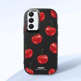 UCUC Samsung Galaxy A25 ile Uyumlu Siyah Silikon Telefon Kılıfı Şık Baskı Desenli, Kamera Korumalı Darbeye Dayanıklı Kılıf