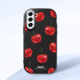 UCUC Samsung Galaxy S21 FE ile Uyumlu Siyah Silikon Telefon Kılıfı Şık Baskı Desenli, Kamera Korumalı Darbeye Dayanıklı Kılıf