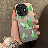 Ucuc Tecno Spark 10 Pro(Kı7) Uyumlu Sert Akrilik Arka Silikon Kenar Lens Koruma Şık Baskı Kılıf - Siyah