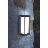 Ucuz Geldi Bahçe Aydınlatması Led Işık 25Cm 12W Beyaz Işık 6500K Zita Ultra Bahçe Duvar Aplik Su Geçirmez