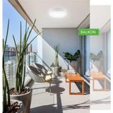 Ucuz Geldi Balkon Lambası Teras Lambası Yuvarlak Beyaz Duvar Lambası Artos 15W Beyaz LED Işık Banyo Lambası Tavan Lambası