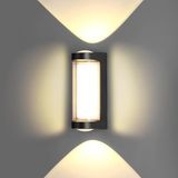 Ucuz Geldi Dekoratif 3 Yönlü Led Aydınlatma 9w 3200K Gün Işığı İç ve Dış Mekan Cata Lara Led Aplik Duvar Lambası