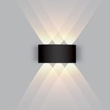 Ucuz Geldi Dekoratif Çift Yönlü Duvar Aydınlatma Led Aplik Duvar Lambası Cata Haiti 10 Watt Desenli Duvar Aplik (Gün Işığı)