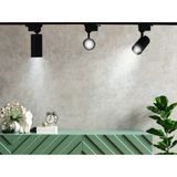 Ucuz Geldi Mini Ray Spot Set Gu-10 Duylu 3 Spot Lamba + 1 mt Ray + 3 GU10 LED Ampul Sarı Işık Siy - Çok Renkli - Siyah - Plastik