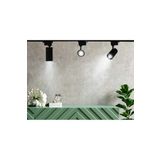 Ucuz Geldi Mini Ray Spot Set Gu-10 Duylu 3 Spot Lamba + 1 Mt Ray + 3 Gu10 Led Ampul Sarı Işık Siyah Kasa