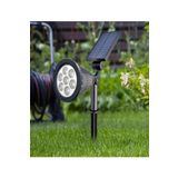 Ucuz Geldi Solar Kazıklı Çim Armatür Cata 7w Güneş Enerjili Led Çim Lambası Bahçe Ağaç Aydınlatma Lambası (Yeşil Işık)