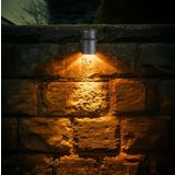 Ucuz Geldi Tekli Çağlayan Aplik IP54 Dış Mekan Zita Bahçe Aydınlatma Duvar Apliği + Gu10 Led Ampul (Turuncu)