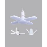 Ucuz Tekno 4 Kollu Katlanır Pervane LED Ampül 60 Watt Yüksek Aydınlatma ve Enerji Tasarrufu
