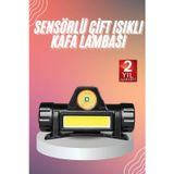 Ucuz tekno Kafa Lambası Çalışma Işığı Kafa Feneri Şarjlı Mıknatıslı Fenerli