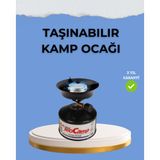 Ucuz Tekno Kompakt ve Hafif Kamp Ocağı Seti Gaz Tüplü