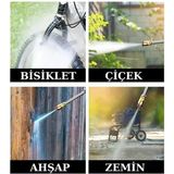 Ucuz Tekno Şarjlı Oto Yıkama, Bahçe Sulama Tabancası Makinesi Yüksek Basınçlı
