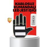 Ucuz Tekno Uzaktan Kumandalı LED Jest Işığı – 3 Farklı Hareket Modu