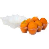 Ucuz Viyol 6 Lı Plastik Kapaklı Yumurta Viyolü 50 Adet