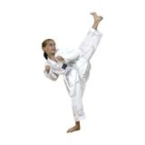 Ucuzaspor Taekwondo Elbisesi Beyaz Yaka Beyaz