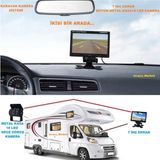 Ucuzcu Market Karavan Kamera Sistemi ( 7inç Ekran + Büyük Metal KASA18 LED Kamera) Ikisi Bir Arada