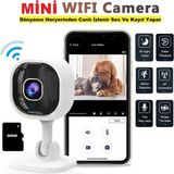 Ucuzcu Market Mini Wifi Kamera + 32GB Hafıza Kart ile Birlikte (Hareket Algılama + Dünyanın Her Yerinden Uzaktan Izleme + Video ve Ses Kayıt Yapar + Iki Yönlü Ses Alış Veriş)