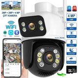 Ucuzcu Market Speed Dome Çift Kamera (2mp+2mp) 32GB Hafıza Kart ile Birlikte(Kayıt Etme-Uzaktan Izleme-Gece Görüş-Karşılıklı Konuşma-Dış Mekan)