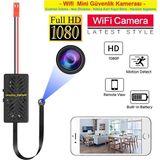 Ucuzcu Market Wifi Mini Güvenlik Kamera (Uzaktan Izleme-Ses Dinleme-Hafıza Kart Kayıt-Hareket Algılama