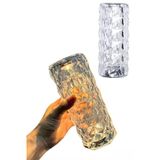 Ucuztekno Kristal Lamba Masa Lambası Şarjlı Masa Lambası Dokunmatik Sensör Usb Şarjlı