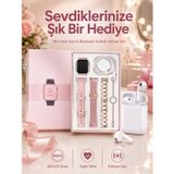 Ucuztekno tekno 3 Kordonlu Dokunmatik Ekran Akıllı Saat ve 2.Nesil Kablosuz Bluetooth Kulaklık ANC/ENC 2026