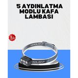 Ucuztekno tekno Gece Koşusu İçin LED Kafa Lambası El Sensörlü 2026