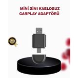 Ucuztekno tekno Kablosuz CarPlay Adaptörü – Bluetooth 5.4 ve Wi-Fi 6 Teknolojili Tak & Çalıştır Dönü
