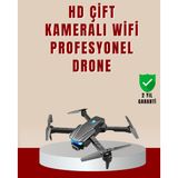 Ucuztekno tekno Katlanabilir 4K Kamera Drone Uzaktan Kumandalı Profesyonel Drone 2026
