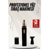 Ucuztekno tekno Kulak Burun Tıraş Makinesi Taşınabilir Şarjlı 3 Başlıklı Uzun Ömürlü 2026