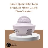 Ucuztekno tekno Müzik Ritimli Işık Değişimi & Dönen Dalga Efekti – Galaxy Projektör 2026