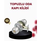 Ucuztekno tekno Paslanmaz Çelik Dayanıklı Topuzlu Kapı Kilidi 2026