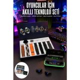 Ucuztekno tekno Powerbank Bluetooth Kulaklık Ve Akıllı Saat 7 Kordonlu Metal Kordon Plastik Kordon 2026