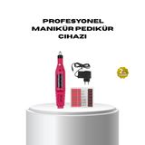 Ucuztekno tekno Profesyonel Tırnak Matkap Makinesi – USB Şarjlı, Ayarlanabilir Hız, Düşük Titreşimli