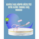 Ucuztekno tekno Tarak ve Fırça Başlıklı Kaş Şekillendirme Makası 2026