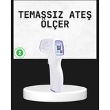 Ucuztekno tekno Temassız Termometre Hızlı Ölçüm Güvenli Dijital Ateş Ölçer 2026