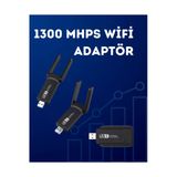 Ucuztekno Usb Wifi Adaptör – 1200 Mbps Hız