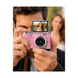 UCUZTEKNO Yeni Nesil Dijital Kamera 48 MP Selfie Vlog Kamera Flip Screen Zoomlu TYCC87DC48868AE2D96080B00