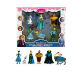 UDATOYS Disney Frozen Elsa Olaf Karlar Ülkesi Oyuncak Prenses Seti 8CM
