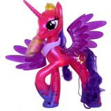 UDATOYS My Little Pony Oyuncak Müzikli Işıklı Kanatlı Unicorn At 23 cm - Renkli