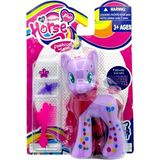 UDATOYS Pony Oyuncak Kuyruklu Poni At Figür Tarama Seti Mor 15 cm