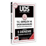 UDS T.C. Gençlik ve Spor Bakanlığı Tekniker Unvanı İçin Çözümlü 5 Deneme-Yargı Yayınları