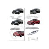 ueskrom Megane 4 2020 FAZ 2 uyumlu Krom Set+Cam çıtası+Ön panjur +Ön tampon +Çamurluk +Bagaj alt +Kapı kolu