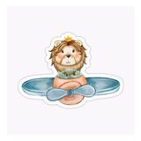Ufak Bebek Aslan Araba Oto Sticker Etiket Renkli W8