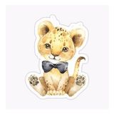 Ufak Bebek Aslan Araba Oto Sticker Etiket Renkli Z1