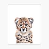 Ufak Bebek Kedi Araba Oto Sticker Etiket Renkli C7