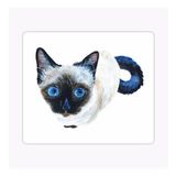Ufak Bebek Kedi Araba Oto Sticker Etiket Renkli E7